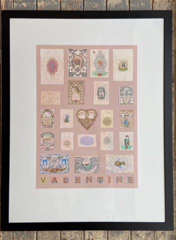 Sir Peter Blake - Alphabet: V Is For Valentine (Framed)