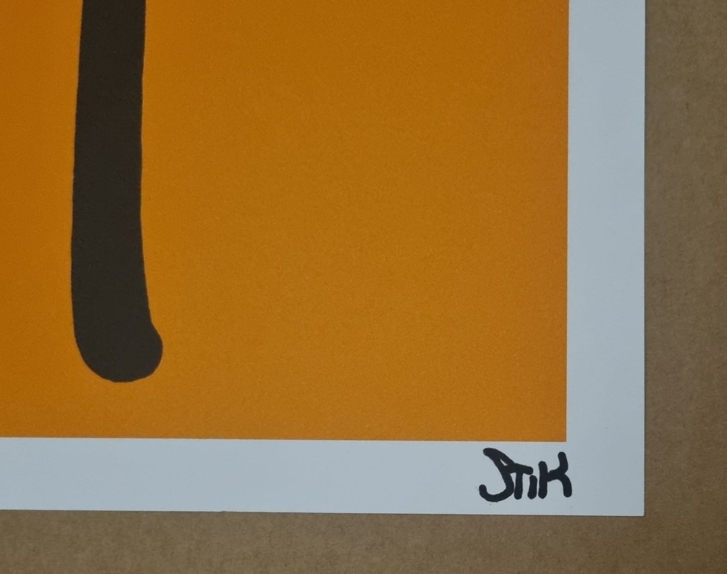 Stik - Holding Hands (Orange) (Signed)