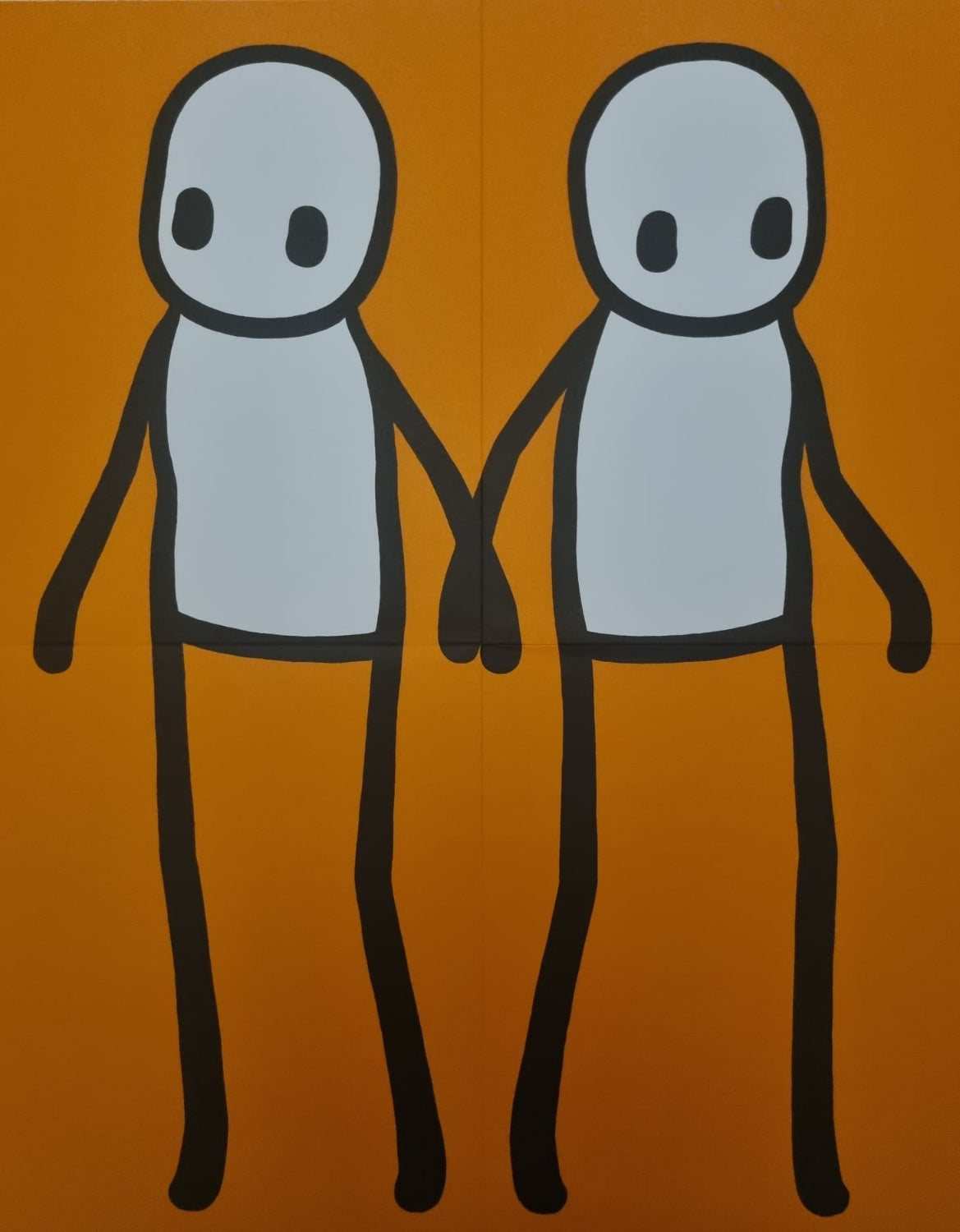 Stik - Holding Hands (Orange) (Signed)