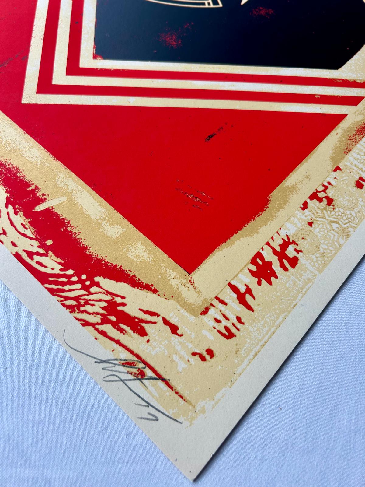 Shepard Fairey - Peace Guard 2 Stencil (Lisbon)