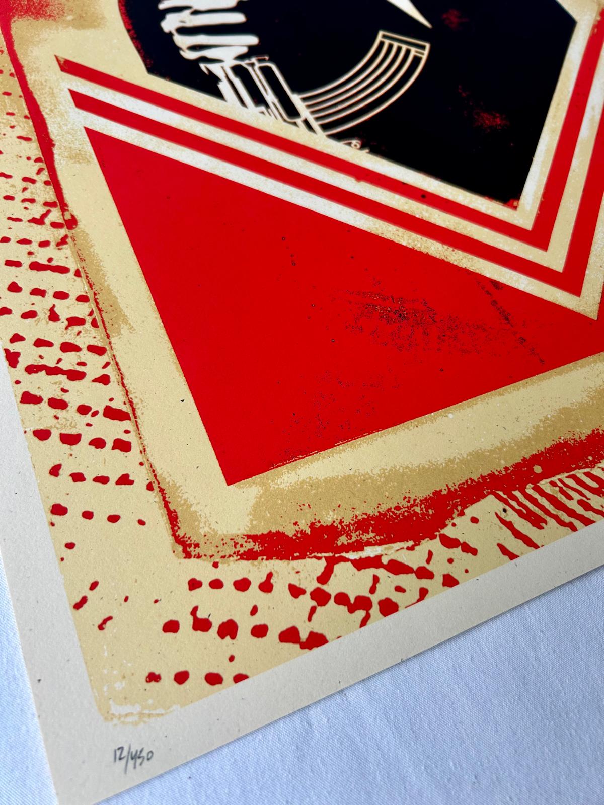 Shepard Fairey - Peace Guard 2 Stencil (Lisbon)