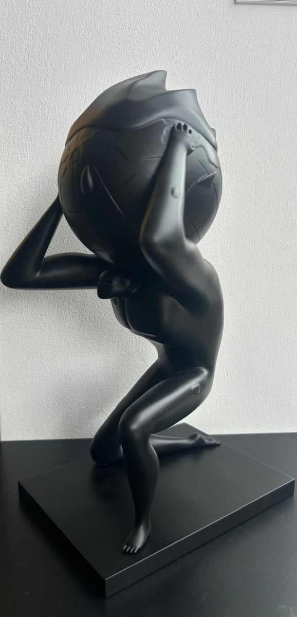 Cleon Peterson - World on Fire (Sculpture)