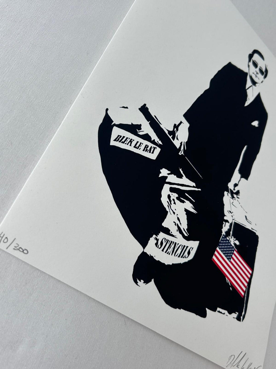 Blek Le Rat - The Man Who Walks Through Walls (US Edition with Book & Box)