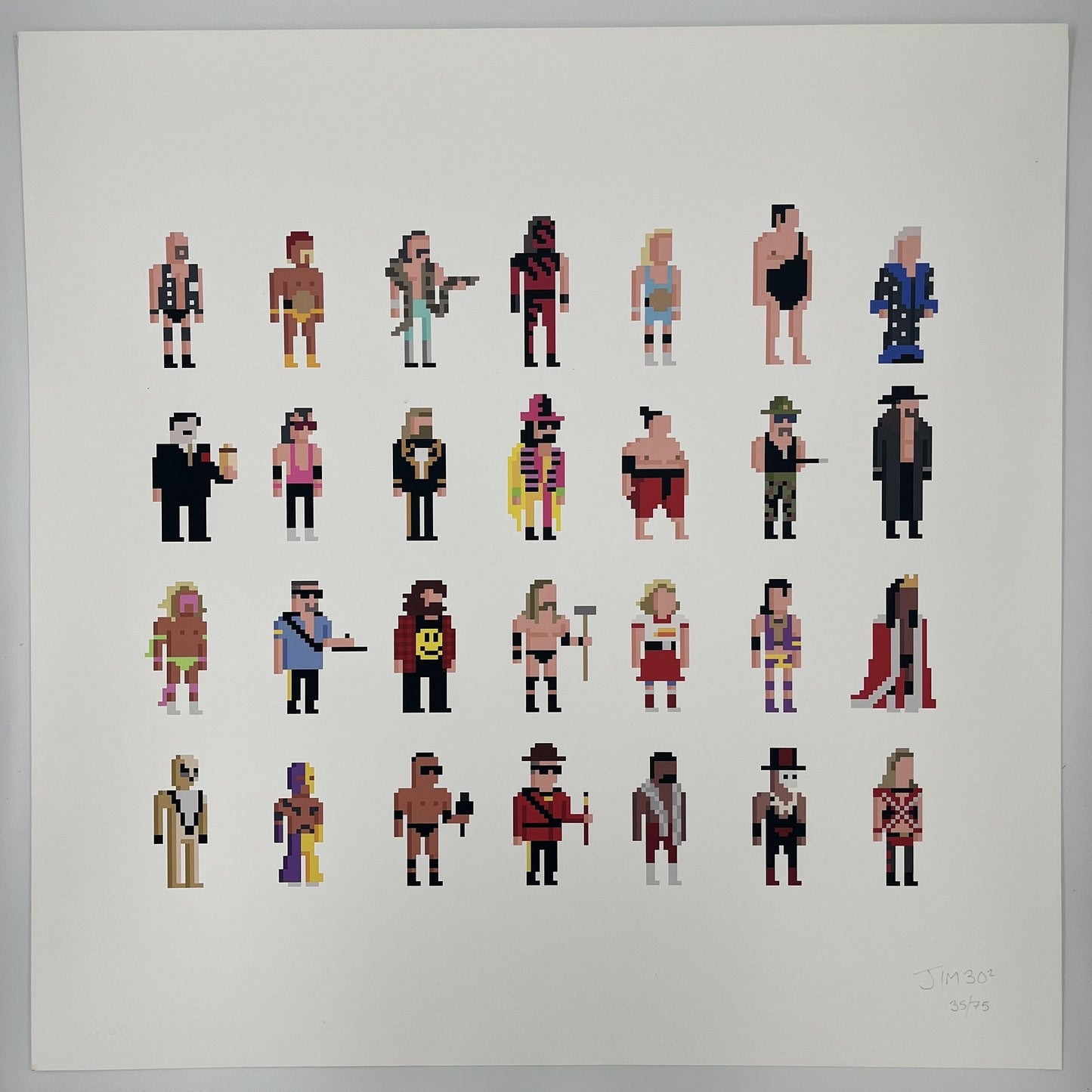 30 Squared (Jim'll Paint It) - World Wrestling Legends