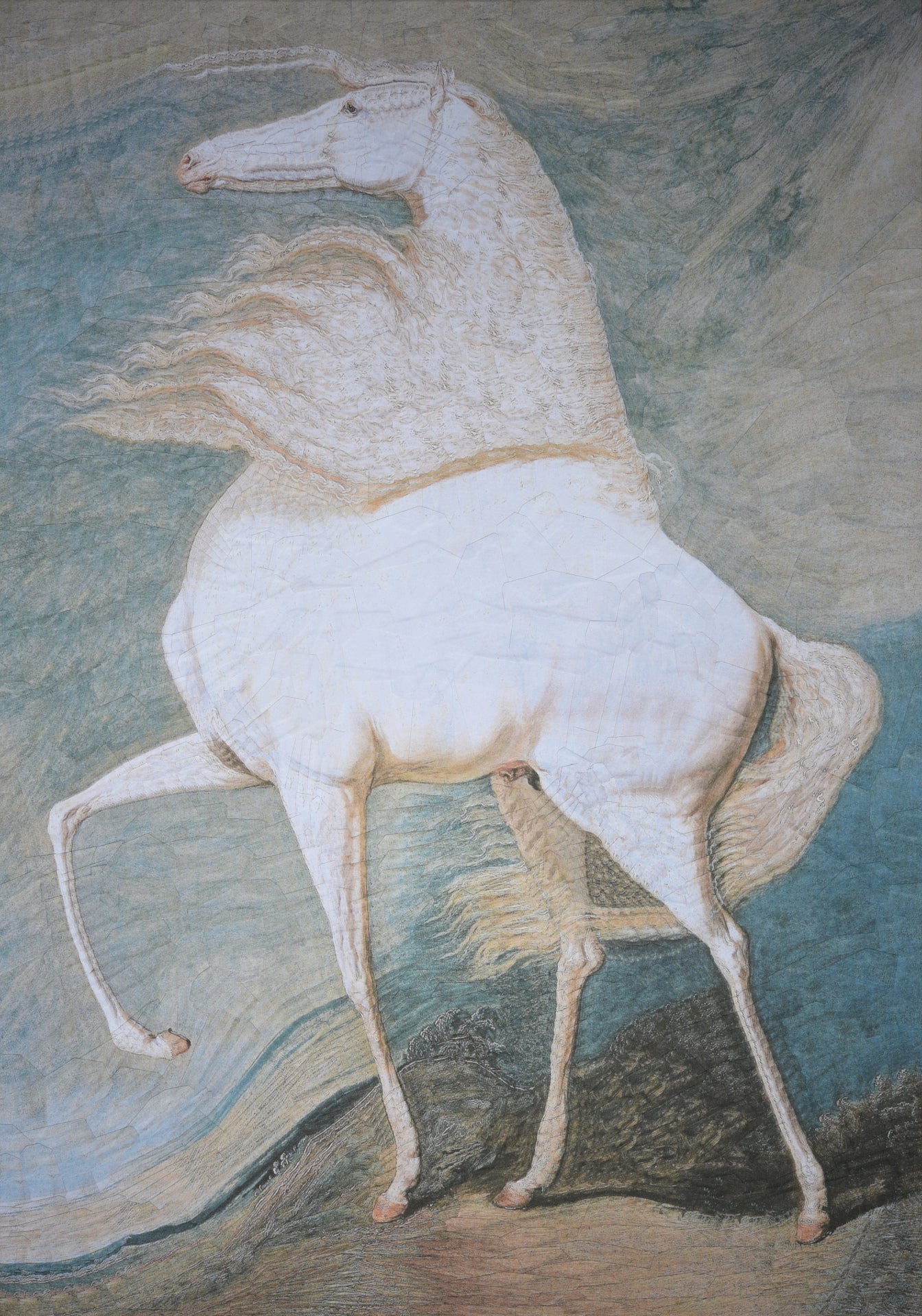 Lola Dupré - After James Ward (Framed Original Collage)