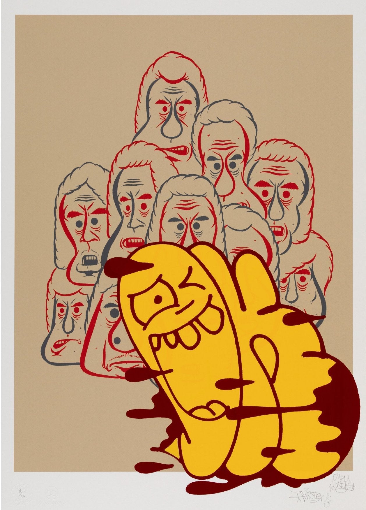 Barry McGee x Oker - Over Me, Over You