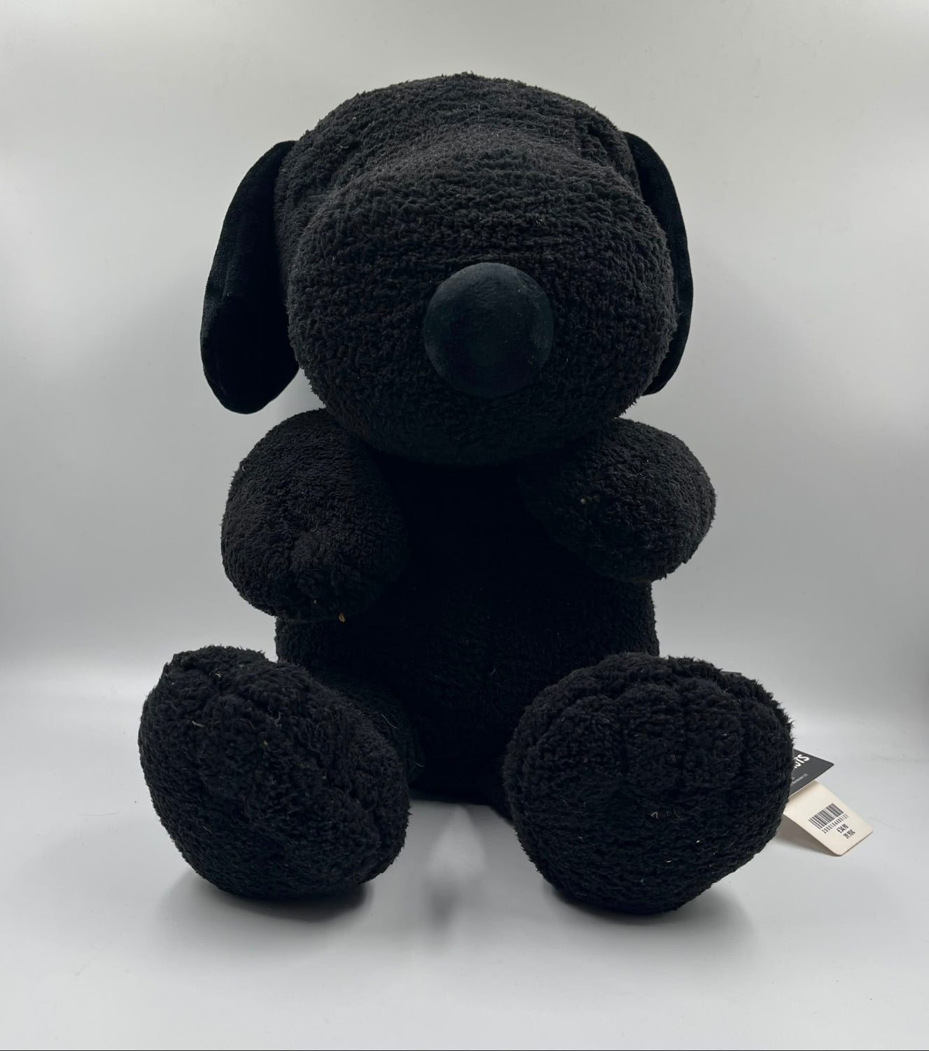 Kaws x Peanuts - Snoopy Black Plush Toy (Medium)