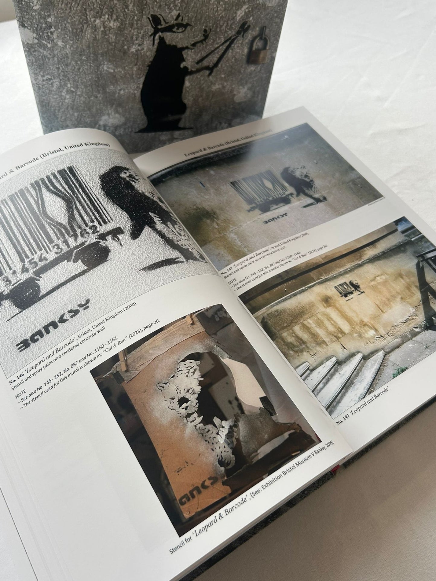 Catalogue Raisonné of Banksy's Street Art - 3 Hardback Books (2024)