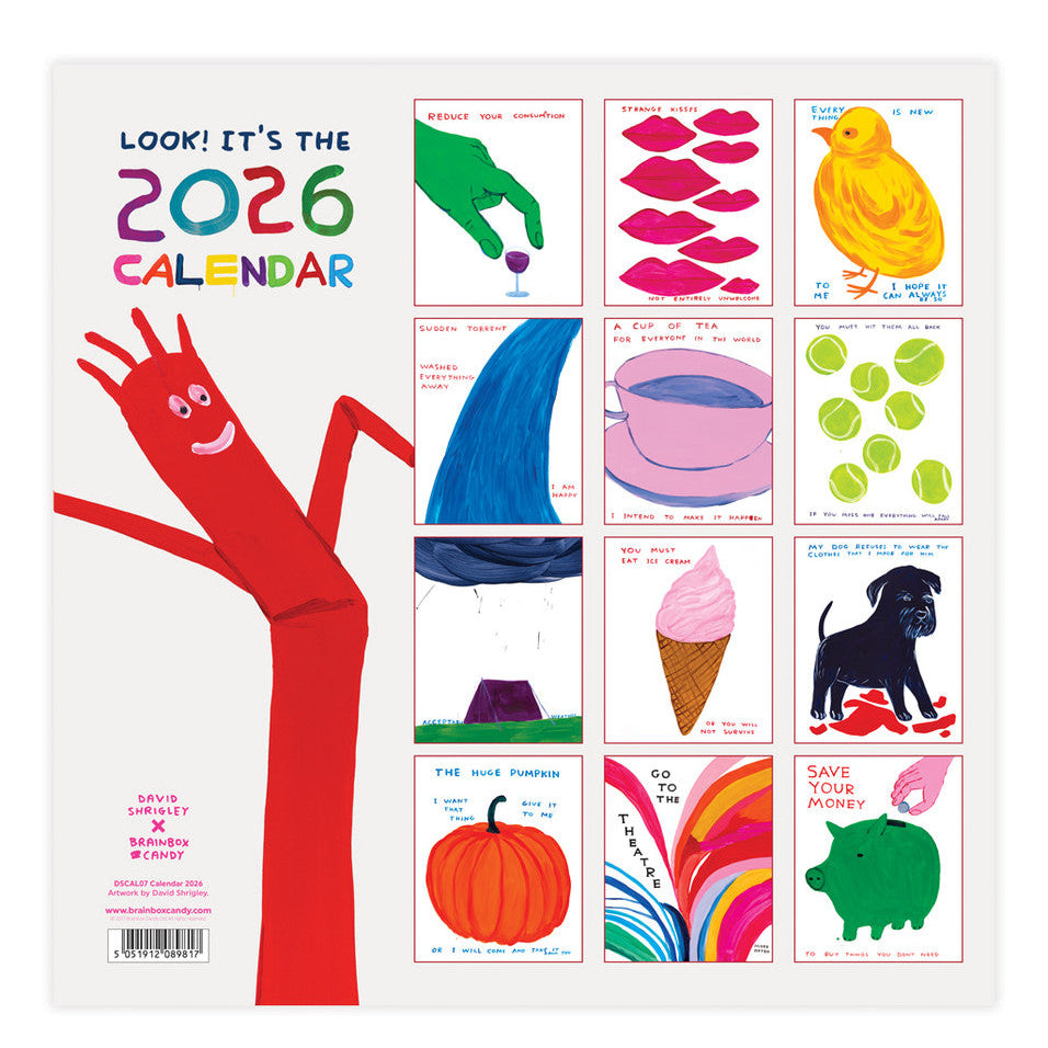 David Shrigley - 2026 Calendar