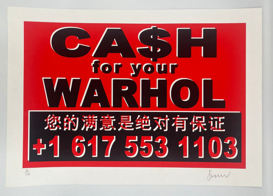 Cash For Your Warhol