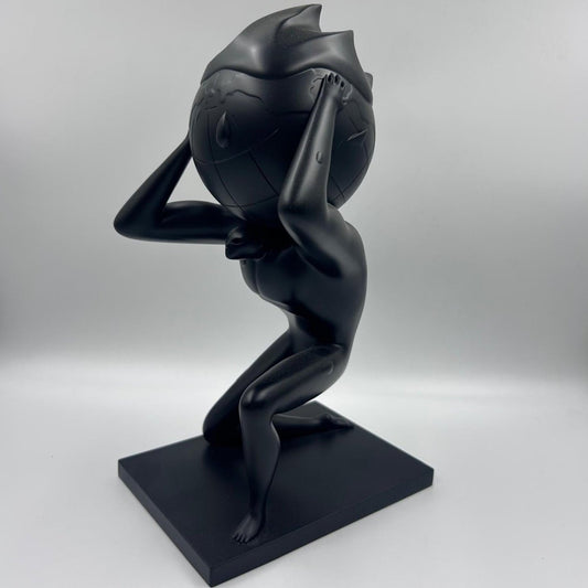 Cleon Peterson - World on Fire (Sculpture)