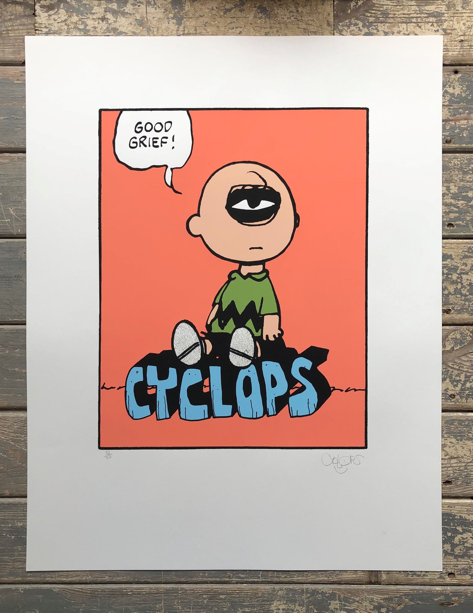 Cyclops - Charlie Brown (Good Grief) (Coral)