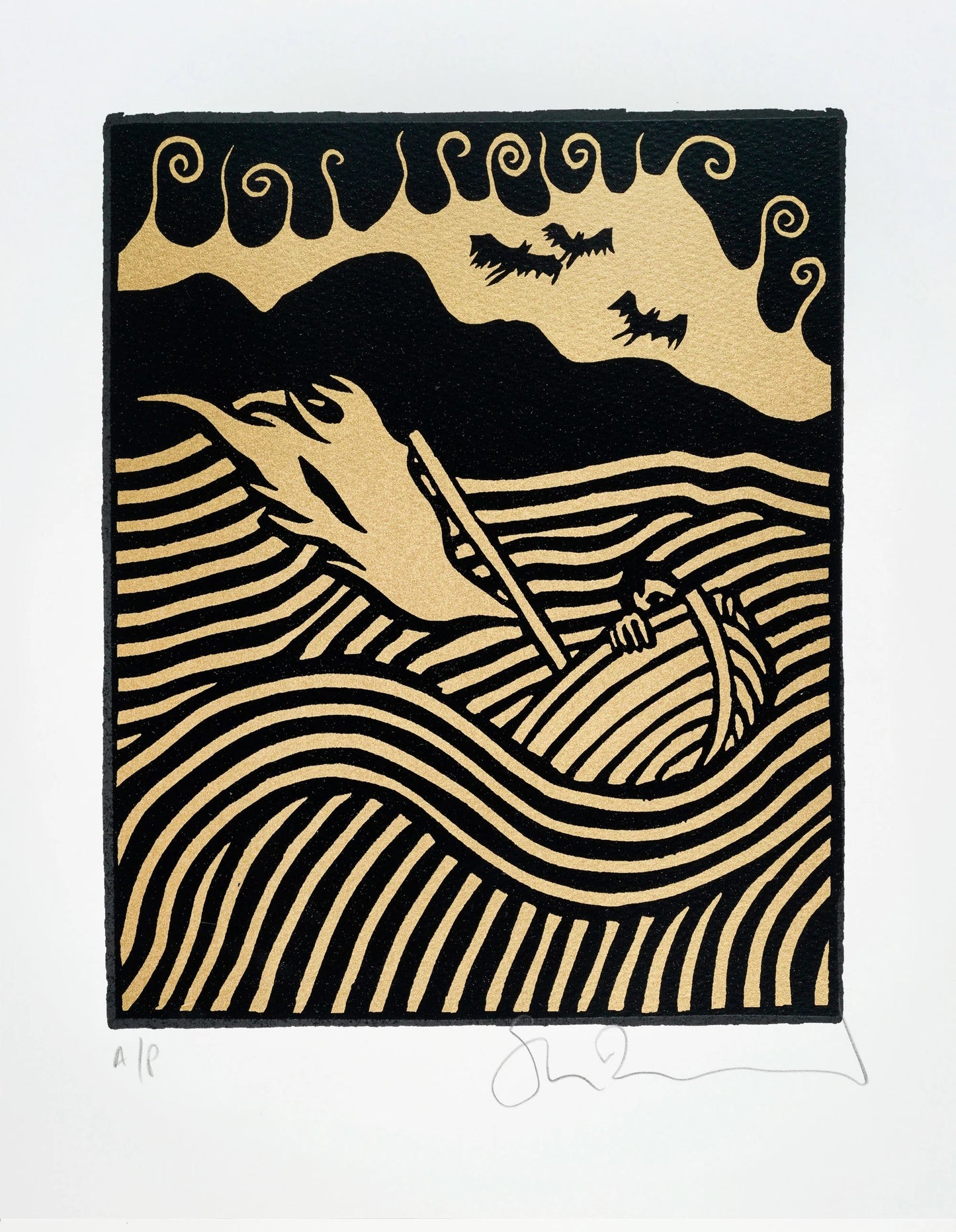 Stanley Donwood - Deregulation (Gold)