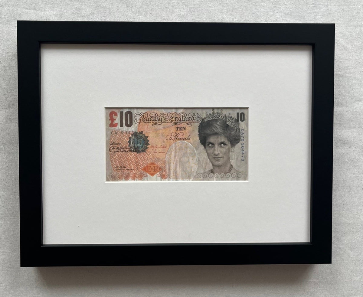 Banksy - Di-Faced Tenner (Framed)