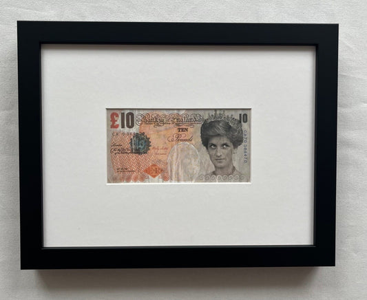 Banksy - Di-Faced Tenner (Framed)