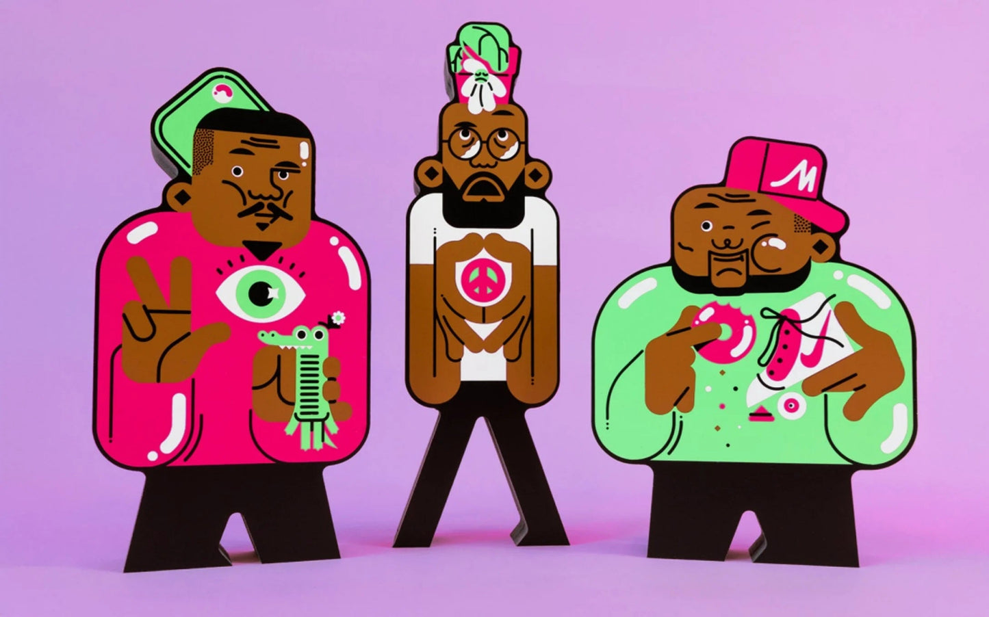 Leigh Pearce - De La Soul (Wooden Toys)