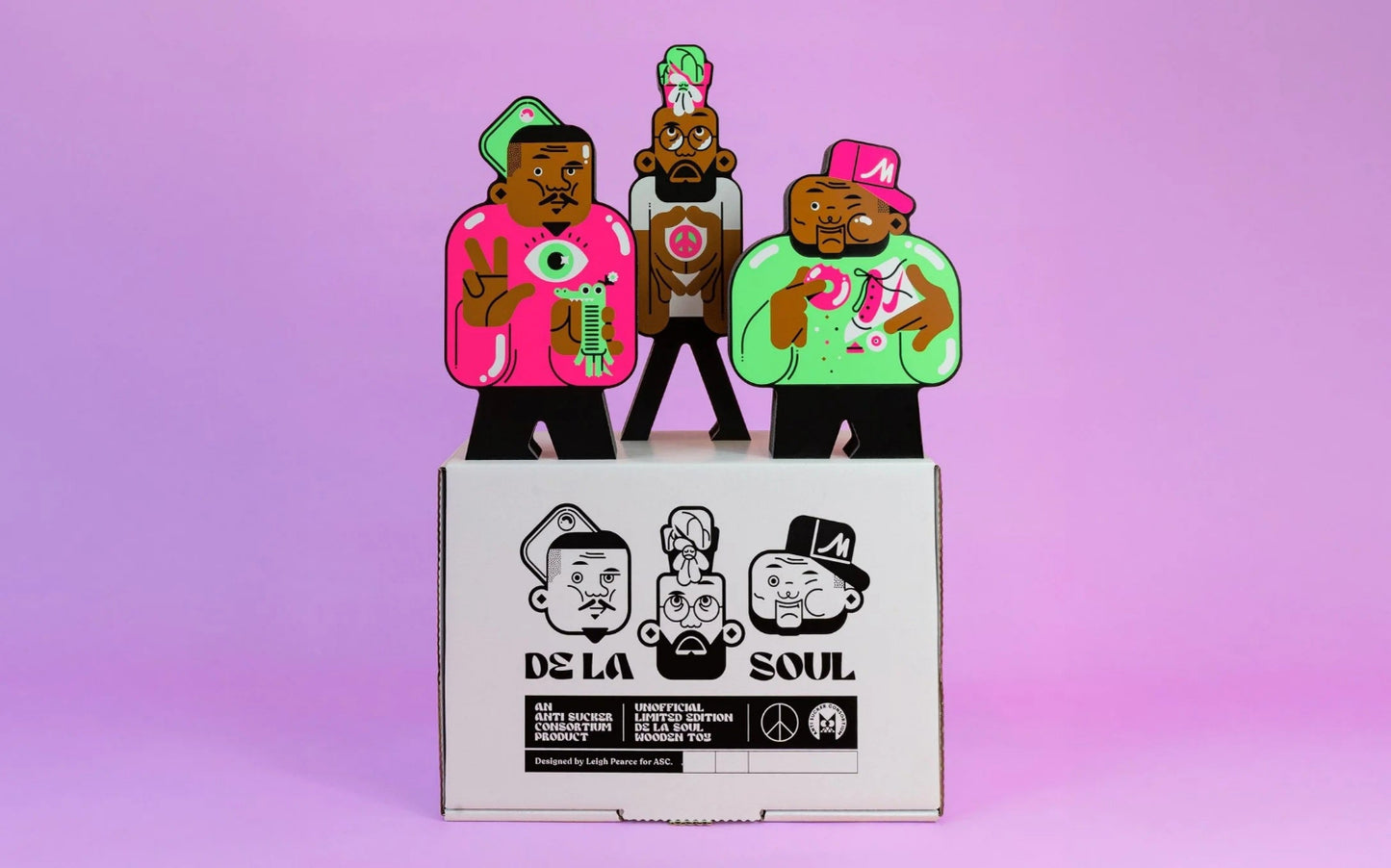 Leigh Pearce - De La Soul (Wooden Toys)