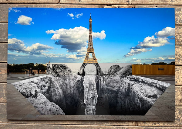 JR - Trompe l'oeil, Les Falaises du Trocadéro, Paris, France, 2021 (19 Mai 2021, 19h57)