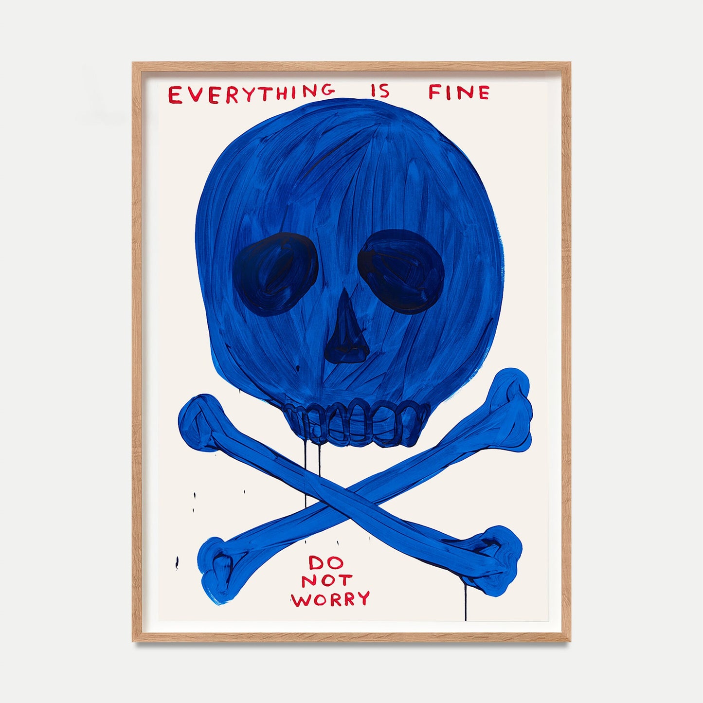 David Shrigley - Everything Is Fine (Screenprint)