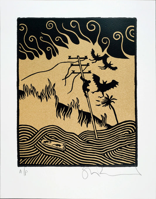 Stanley Donwood - Foreclosure (Gold)
