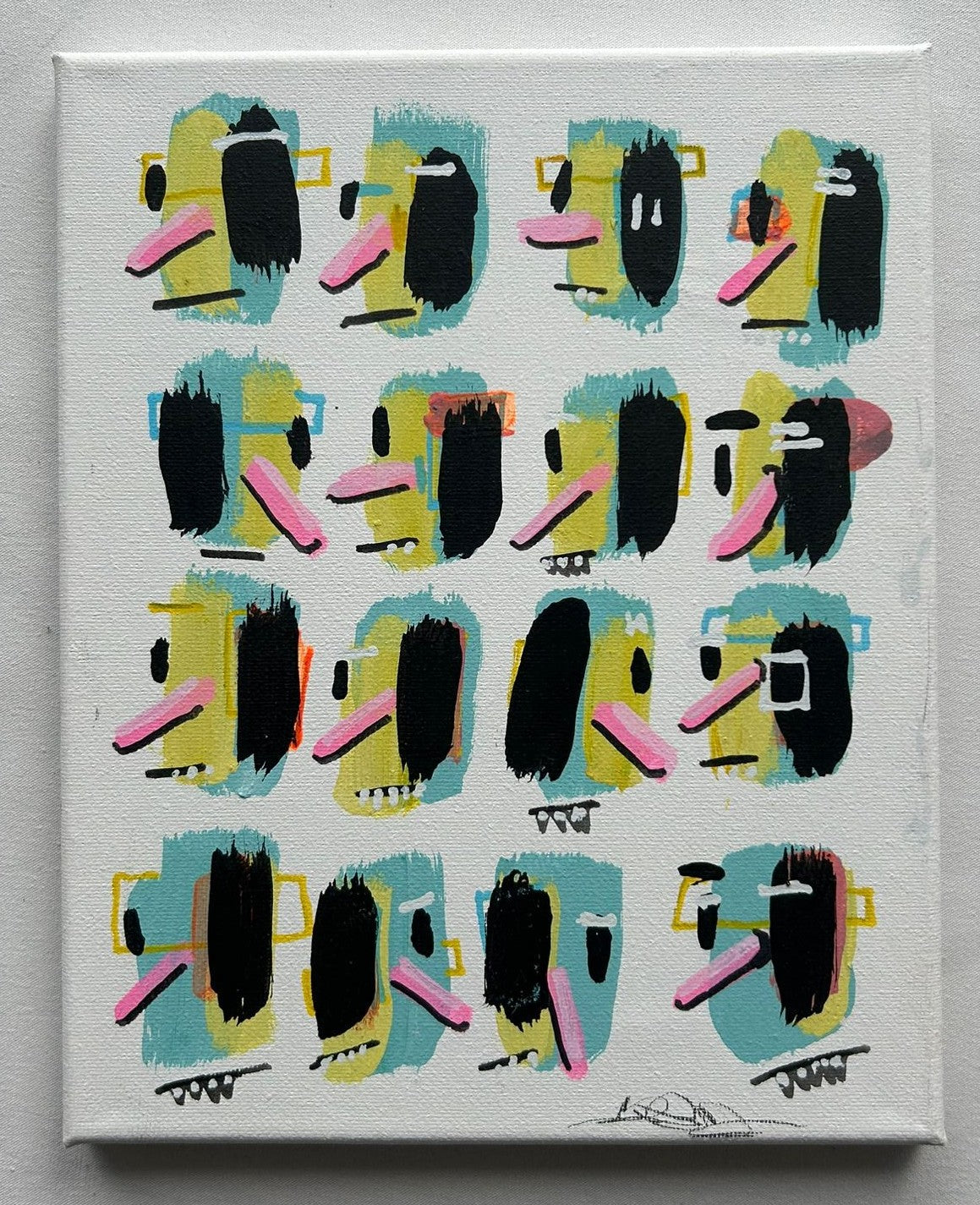 Stevie Unknown - Hans 3 (Original Painting)