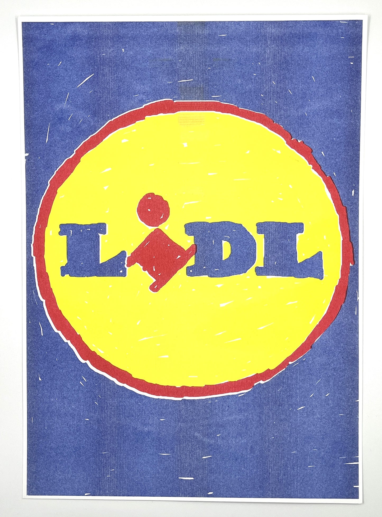 Ricardo Passaporte - Lidl (Risograph Print)