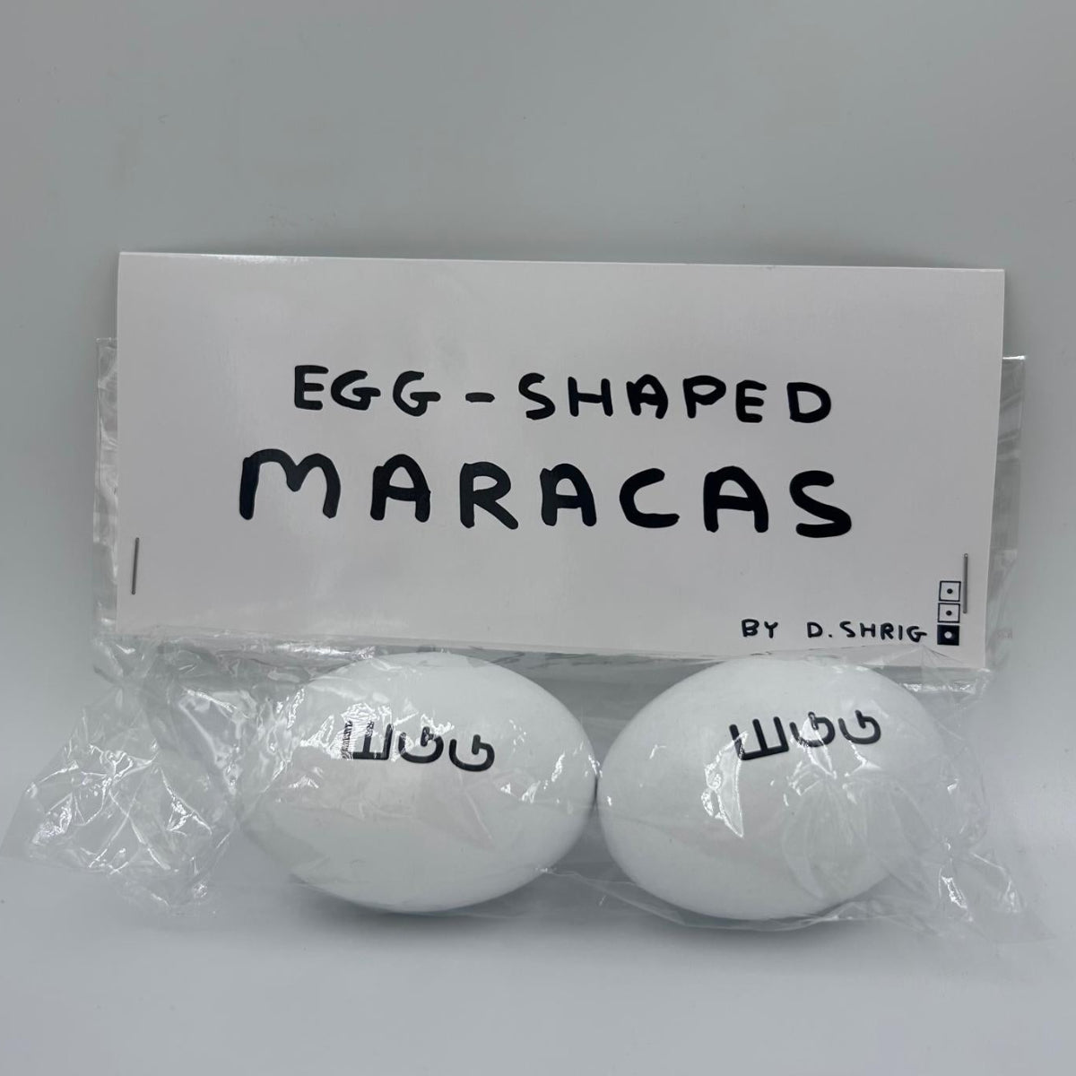 David Shrigley - Egg-shaped Maracas