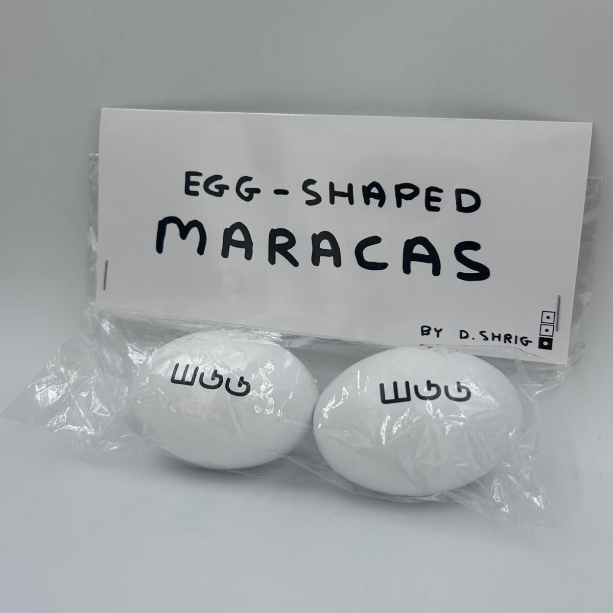 David Shrigley - Egg-shaped Maracas