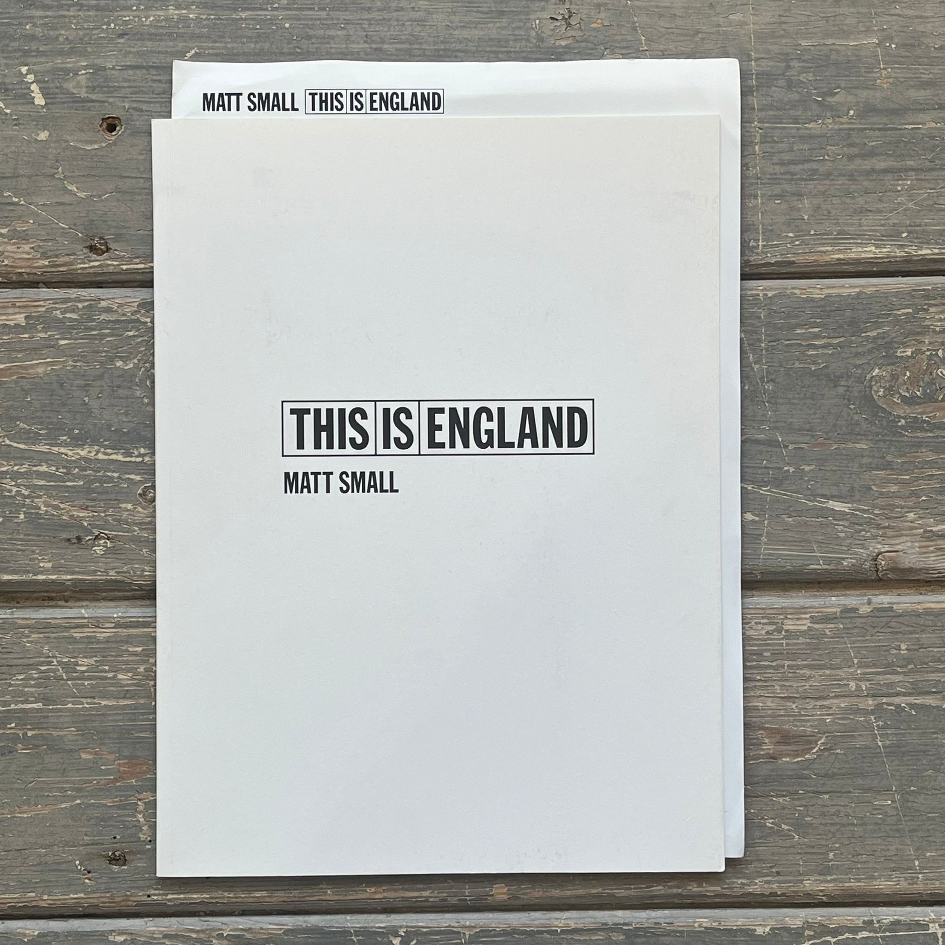 Matt Small - This Is England Exhibition Catalogue and Lino Cut