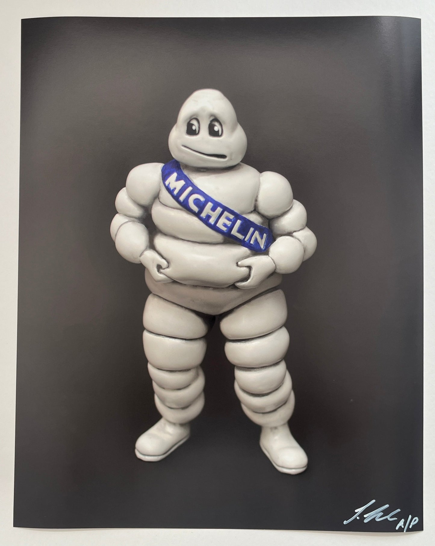 Simon Shepherd - Michelin Man (Signed Print)