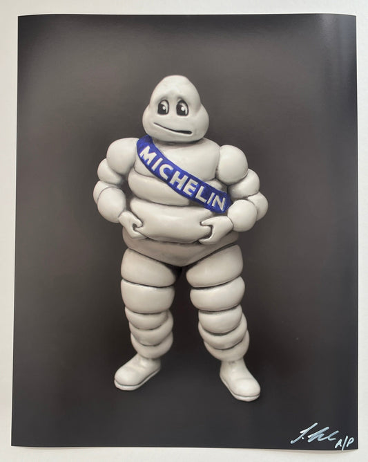 Simon Shepherd - Michelin Man (Signed Print)