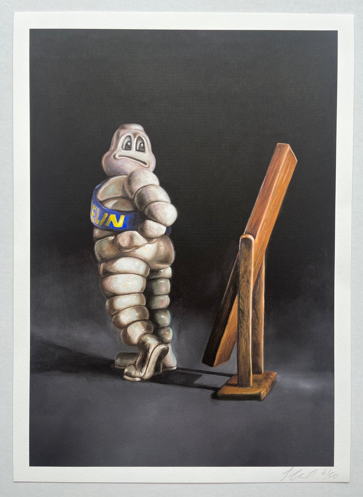 Simon Shepherd - Man In The Mirror (Print)