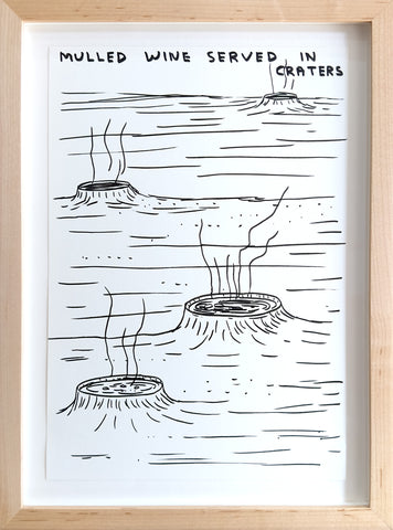 David Shrigley - Wine In Craters