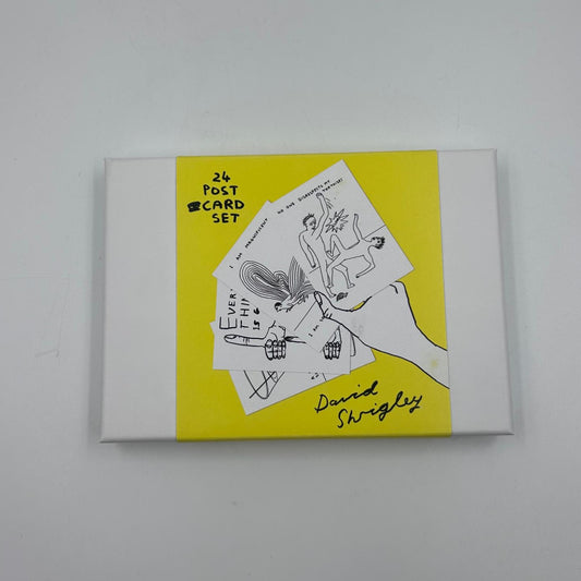 David Shrigley - Postcard Set #1 (24 Postcards)