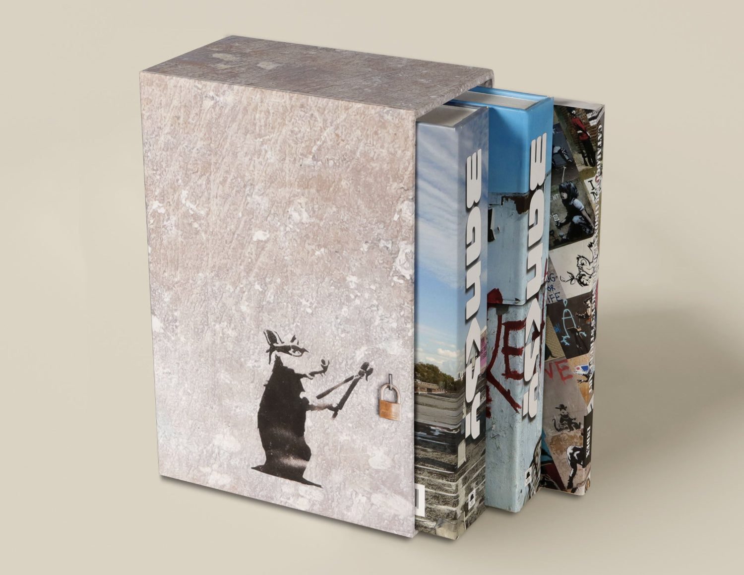 Catalogue Raisonn Of Banksy s Street Art 3 Hardback Books 2024 catalogue-raisonn-of-banksy-s-street-art-3-hardback-books-2024
