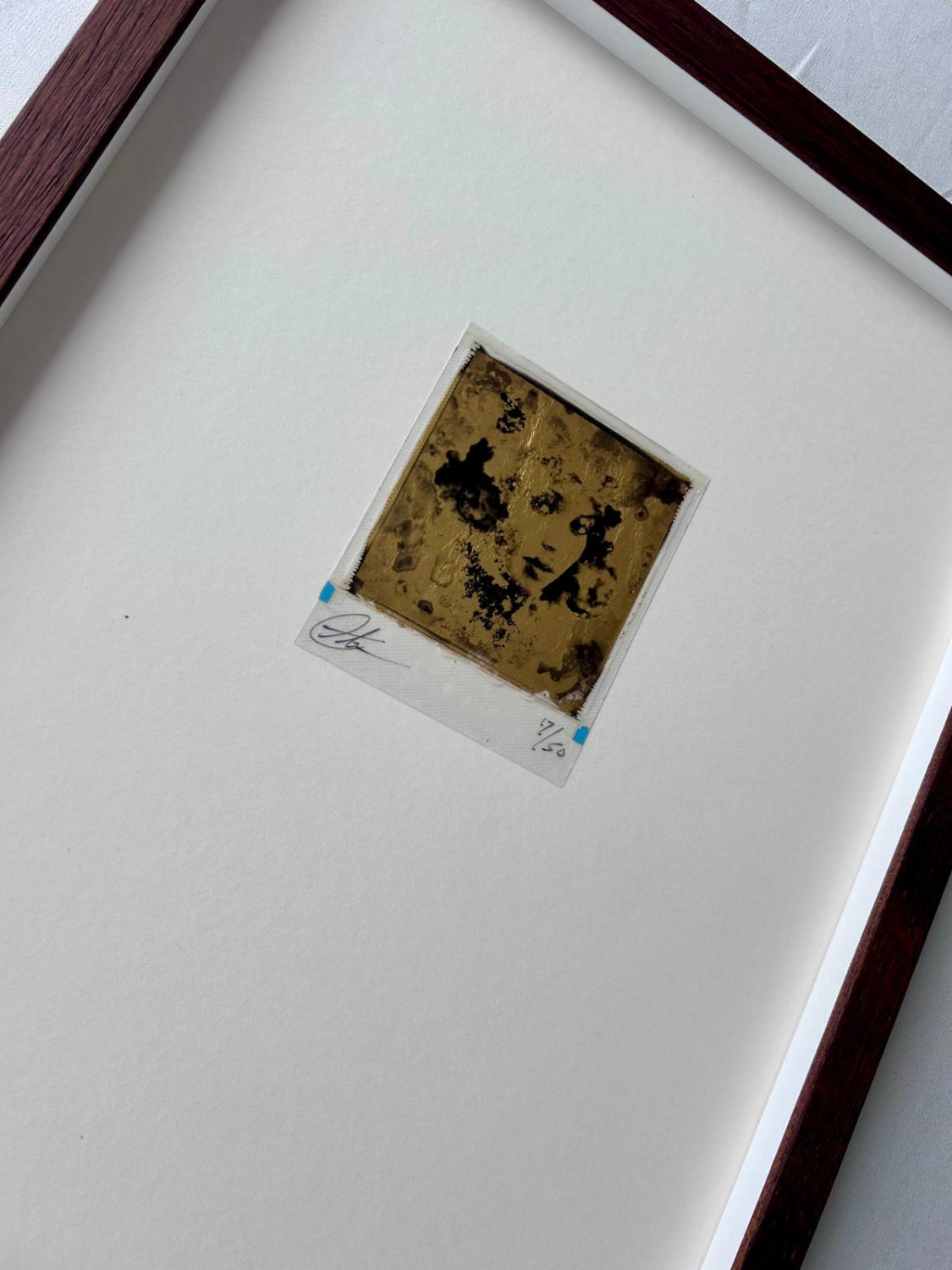 Andrew Millar - Ripples (Gold Leaf Polaroid)