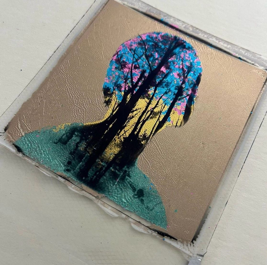 Andrew Millar - Rise (Framed Polaroid)