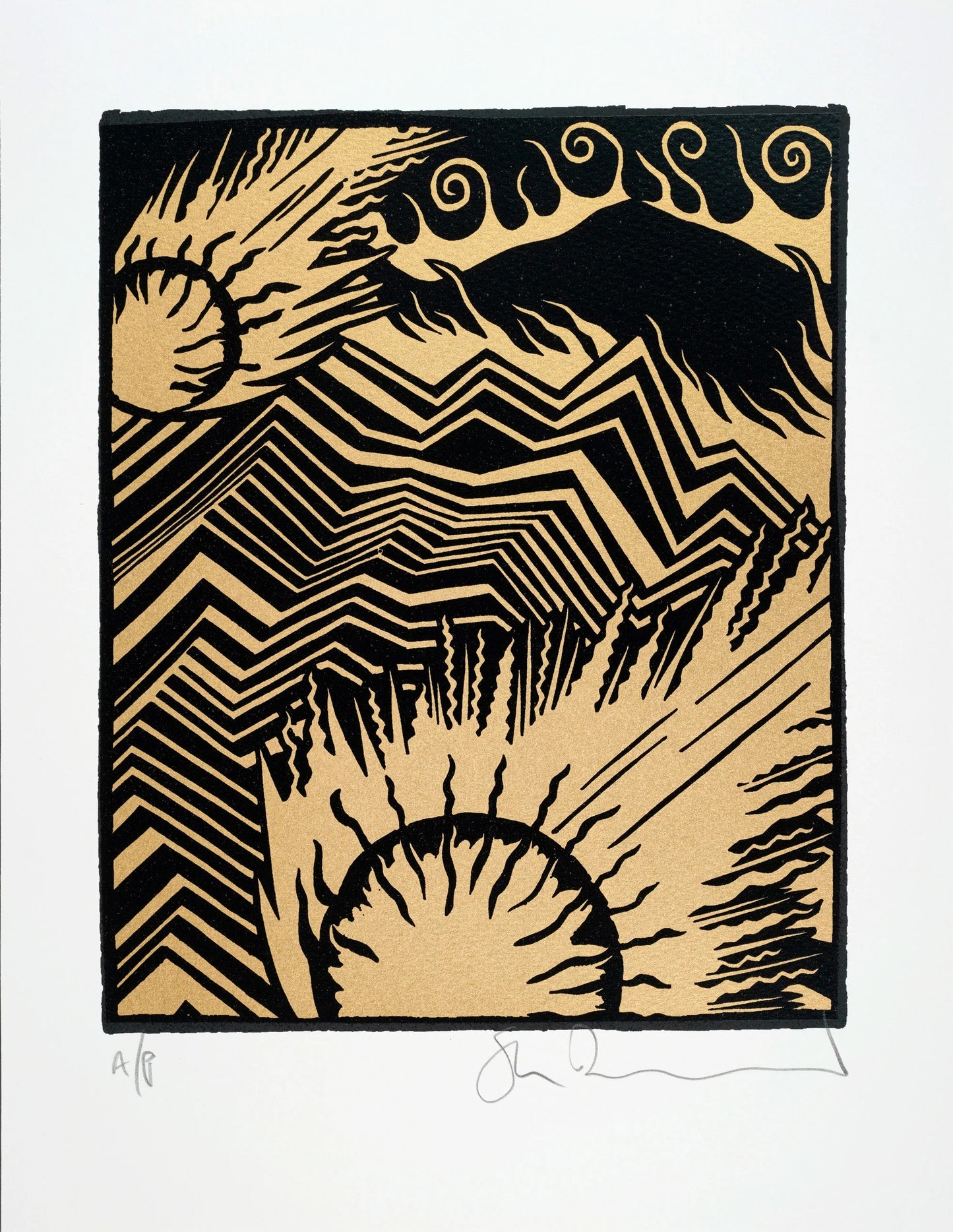 Stanley Donwood - Risk (Gold)