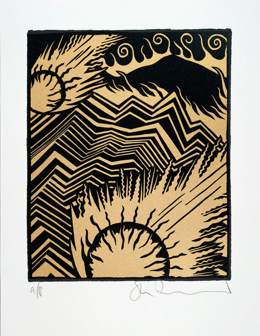 Stanley Donwood - Risk (Gold)