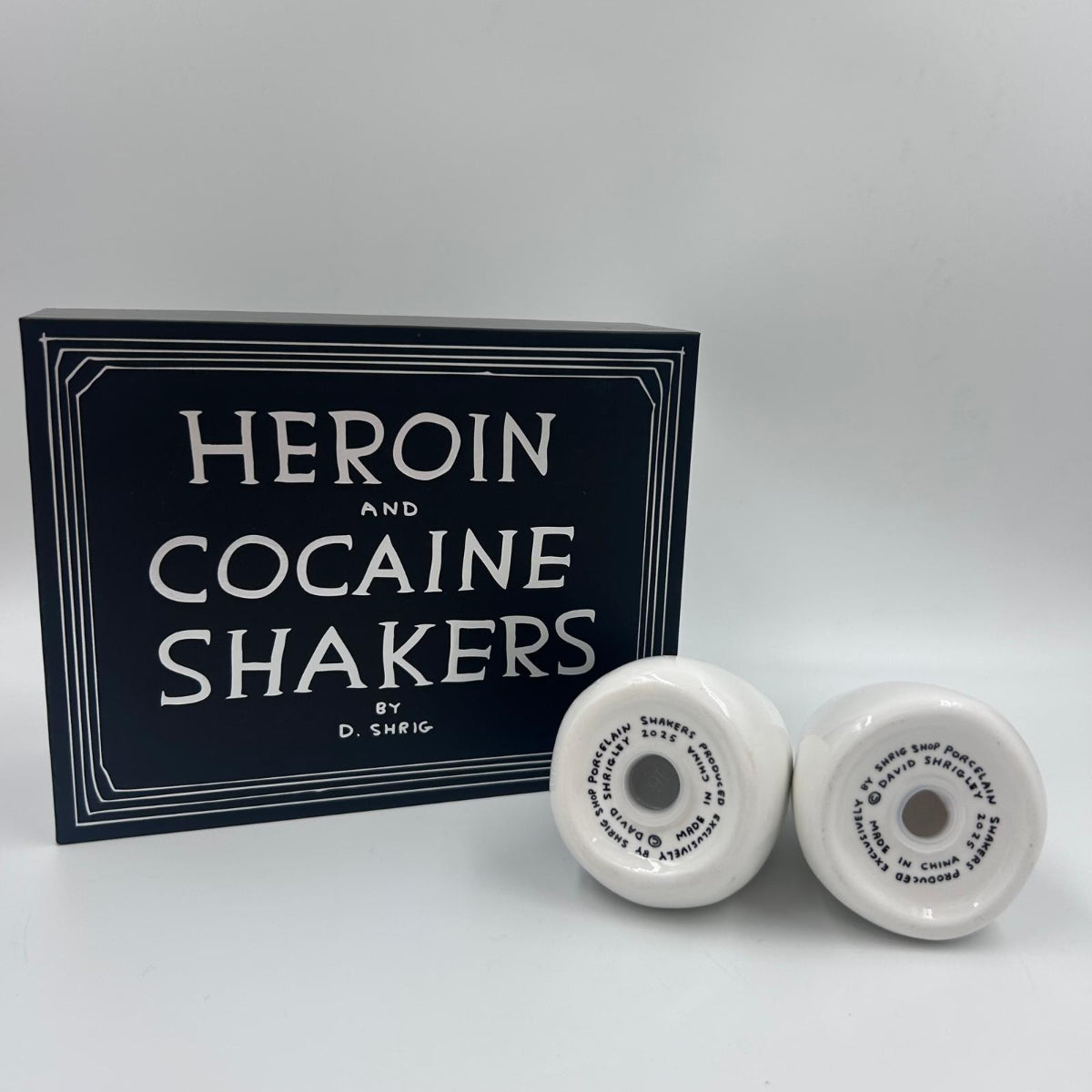 David Shrigley - Salt & Pepper Shakers