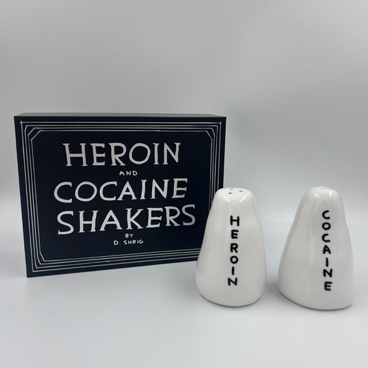 David Shrigley - Salt & Pepper Shakers