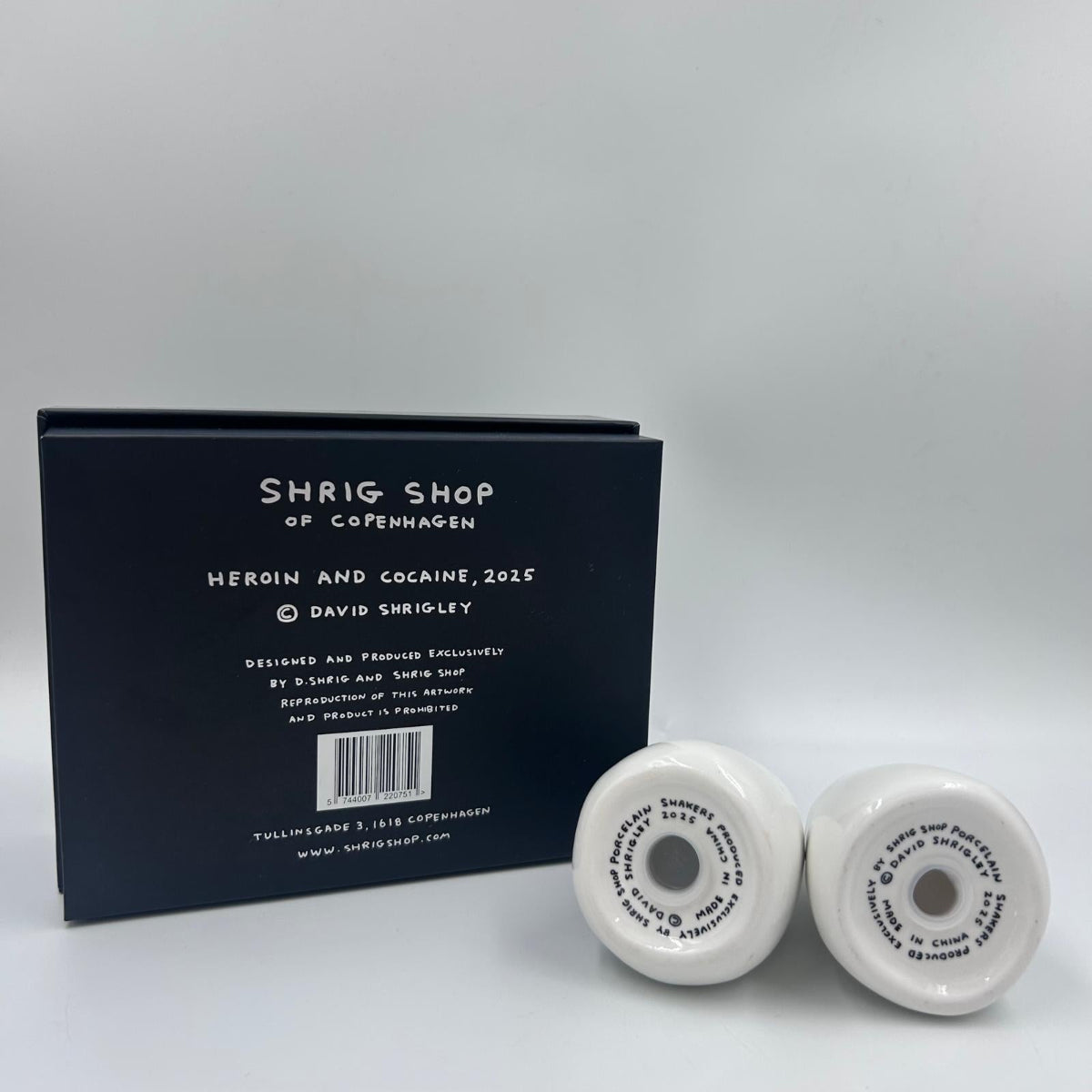 David Shrigley - Salt & Pepper Shakers