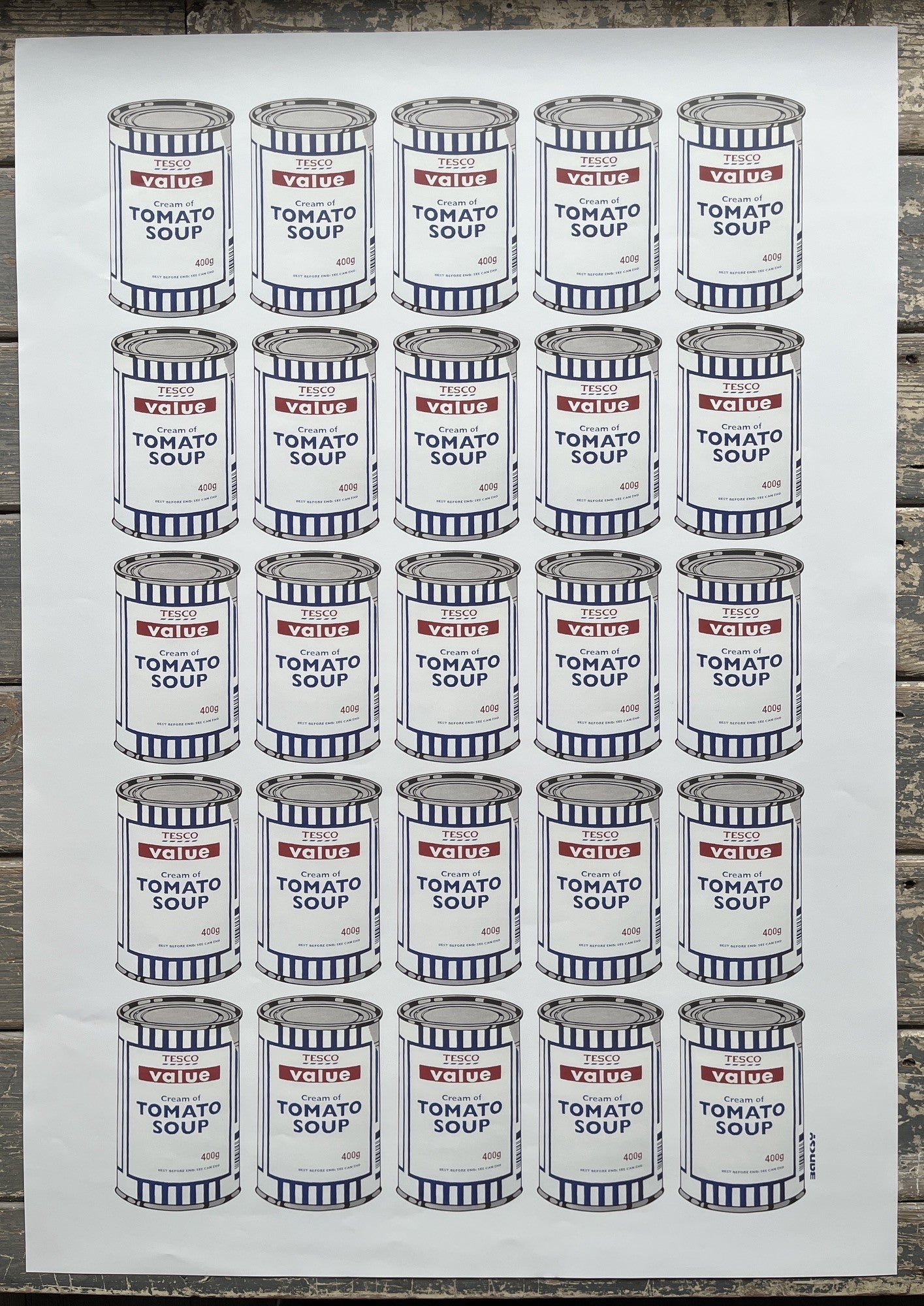 Banksy - Soup Cans (Poster) - Pictures On Walls