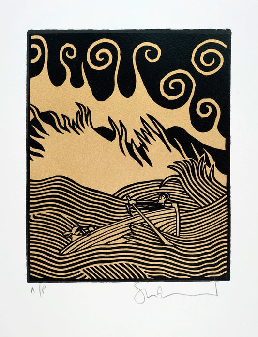 Stanley Donwood - Spreading Contagion (Gold)