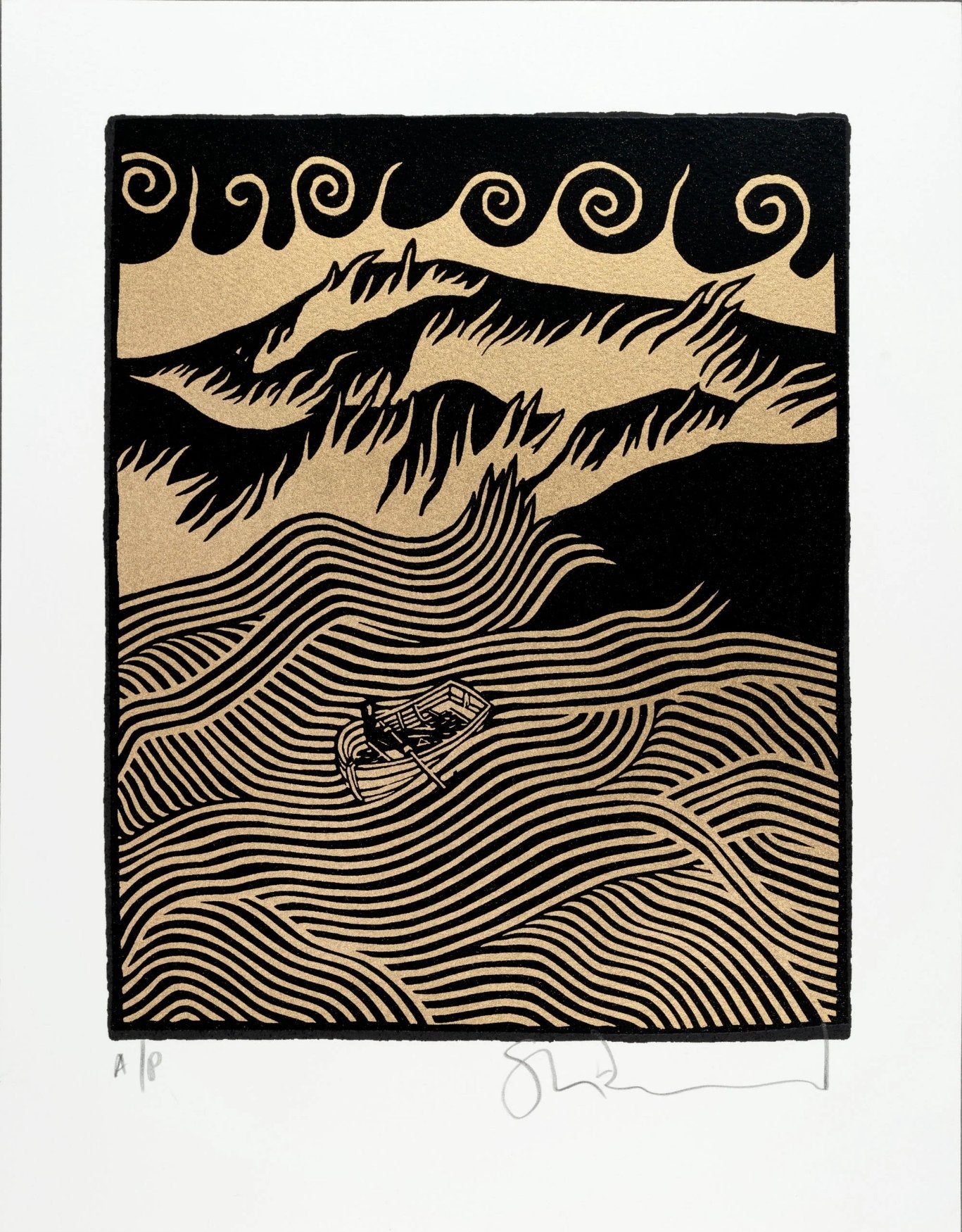 Stanley Donwood - Emergency Stabilisation (Gold)