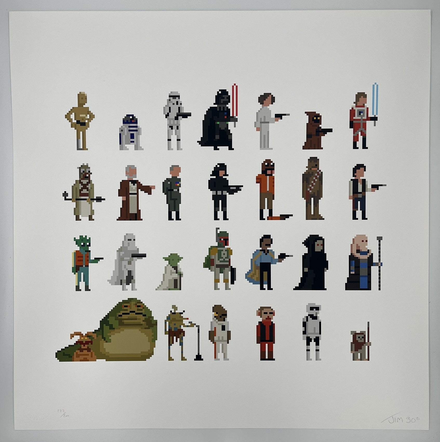 30 Squared (Jim'll Paint It) - I Find Your Lack Of Pixels Disturbing