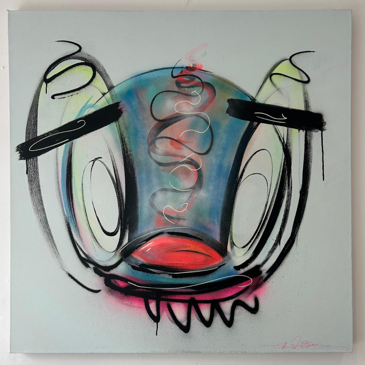 Stevie Unknown - La Grande Tete 1 (Original Canvas)