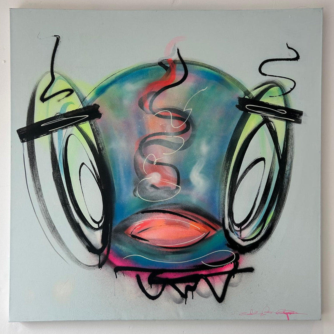 Stevie Unknown - La Grande Tete 2 (Original Canvas)