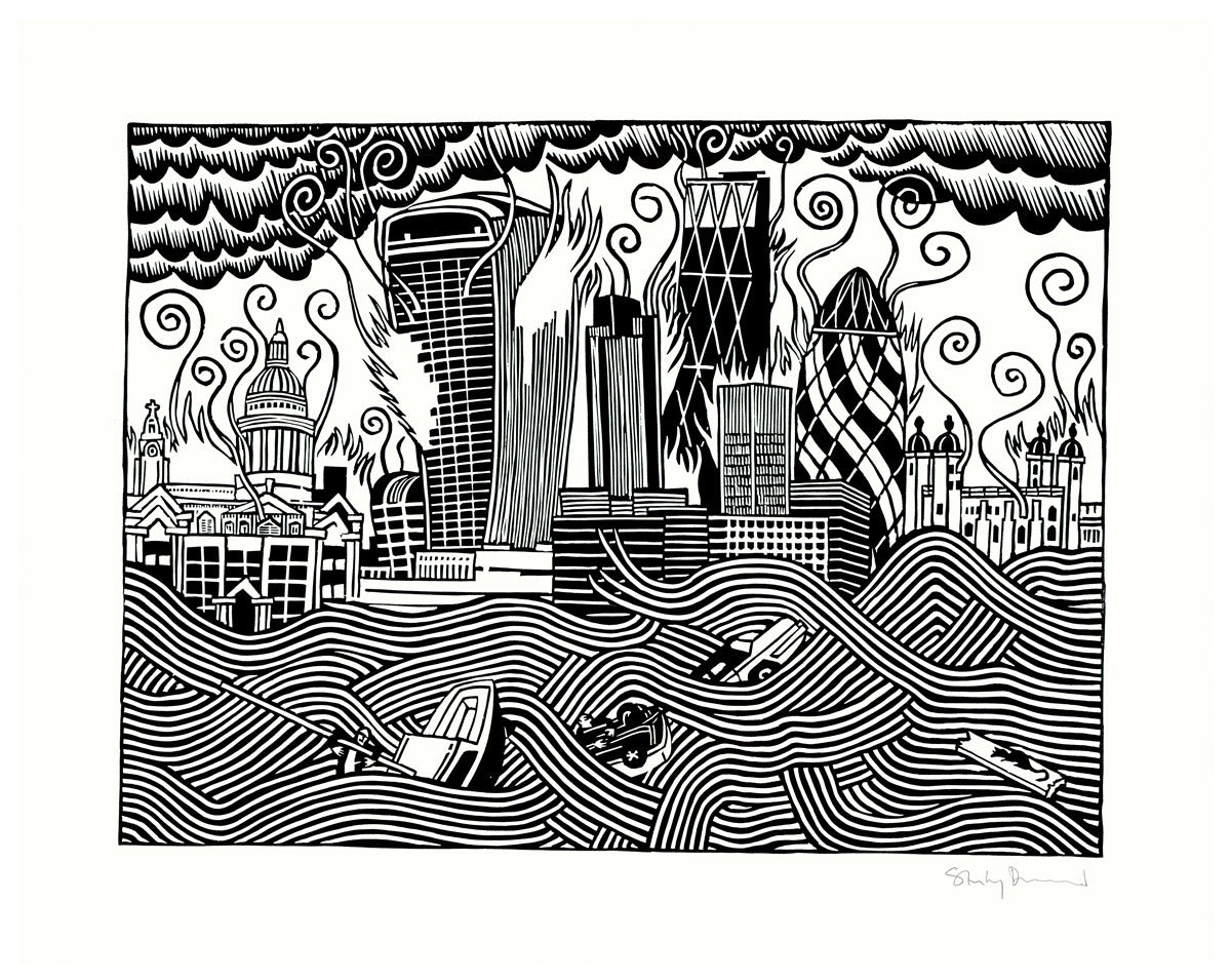 Stanley Donwood - The Contagion Of New Troy