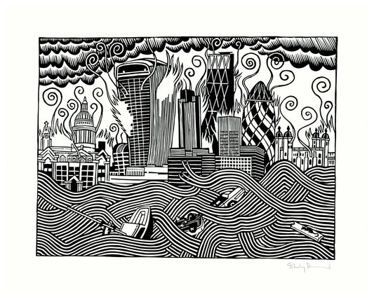 Stanley Donwood - The Contagion Of New Troy